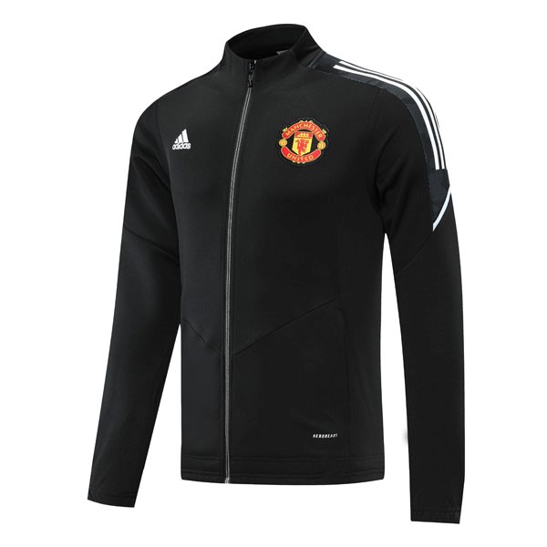 Sweatjacken Manchester United 2022-23 Schwarz